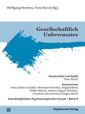 cover image of Gesellschaftlich Unbewusstes